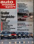 auto, motor und sport. hier: Heft 24/1981