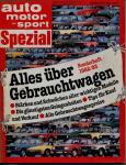 auto, motor und sport SPEZIAL. hier: Sonderheft 2/1982: Alles über Gebrauchtwagen