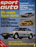 sport auto. hier: Heft 10/1979