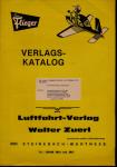 Verlagskatalog Luftfahrt-Verlag Walter Zuerl 1975