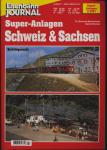 Eisenbahn Journal Super-Anlagen Heft 2/2001: Schweiz & Sachsen. Vorbildgerecht