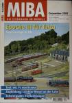 MIBA. Die Eisenbahn im Modell Heft 12/2000 (Dezember 2000): Epoche III für Ibiza. Superanlage in H0