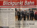 Blickpunkt Bahn. Zeitung der Deutschen Bundesbahn und der Deutschen Reichsbahn. hier: Ausgabe 11/1992