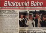 Blickpunkt Bahn. Zeitung der Deutschen Bundesbahn und der Deutschen Reichsbahn. hier: Ausgabe 6/1993