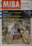 MIBA. Die Eisenbahn im Modell Heft 2/2002 (Februar 2002): "Old Germany" in Kanada. H0-Anlage u.a.