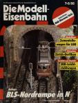 Die Modell-Eisenbahn. Schweizer Zeitschrift für den Modellbahnfreund Heft 7-8/88 (Juli, August 1988): Anlage: BLS-Nordrampe in N. Modellbau: Zementsilowagen für LGB. Gleisplan: Zürich Oerlikon. Vorbild+Modell: SBB-Leichtstahlwagen