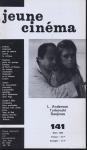jeune cinéma no. 141 (Mars 1982): L. Anderson, Tarkovski, Sanjines