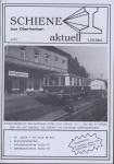 Schiene aktuell aus Oberfranken Heft 4/87: 25 Jahre V 100 beim Bw Hof. Nostalgiefahrten. DFS-Nachrichten, DDM-Nachrichten