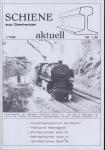 Schiene aktuell aus Oberfranken Heft 1/1988: Verkehrsperspektiven Nordbayern. Fränkische Nebenbahnen. DFS-Nachrichten, DDM-Nachrichten. LBA-Nachrichten