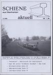 Schiene aktuell aus Oberfranken Heft 2/1988: 'Pendolino' - Bahnzukunft für Oberfranken? Nach 80 Jahren 'Schäätzer Bockäla' - Das Ende. DFS-Nachrichten, DDM-Nachrichten