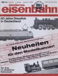 moderne eisenbahn. hier: Heft 20/1966 (2. Jahrgang): 60 Jahre Diesellok in Deutschland. Der Zug im attraktiven Nahverkehr