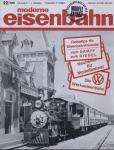 moderne eisenbahn. hier: Heft 22/1966 (2. Jahrgang): Reisetips für Eisenbahnfreunde. Vom Dampf zum Diesel. VW. Die Werkseisenbahn von VW