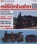 moderne eisenbahn. hier: Heft 30/1967 (3. Jahrgang):Bayerische Lokalbahnen. H0-Güterwagen. Edle Renner unter Dampf. Neue Fahrpulte mit und ohne Elektronik