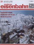 moderne eisenbahn. hier: Heft 31/1968 (6. Jahrgang): Grenzbahnhöfe im Modell. H0-Güterwagen unter der Lupe. 100 Jahre Brenner-Bahn