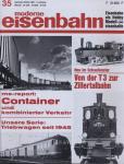 moderne eisenbahn. hier: Heft 35/1968 (6. Jahrgang): me-Report: Container und kombinierter Verkehr. Serie: Triebwagen seit 1945. Von der T3 zur Zillertalbahn