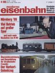 moderne eisenbahn. hier: Heft 4/1969 April (7. Jahrgang): Nürnberg '69. Übersichtszeichnung und Bauanleitung für Straßenbahn-Freunde: Der Harkort-Zug