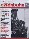 moderne eisenbahn. hier: Heft 1/1970 Januar (8. Jahrgang): Hochleistungs-Schnell-Bahn - Verkehrssystem von morgen? 65 Jahre elektrischer Betrieb Murnau - Oberammergau. Unser Gleisplan: Rangierbahnhof im Modell