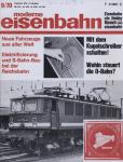 moderne eisenbahn. hier: Heft 9/1970 September (8. Jahrgang): Neue Fahrzeuge aus aller Welt. Elektrifizierung und S-Bahn-Bau bei der Reichsbahn. Mit dem Kugelschreiber schalten! Wohin steuert die O-Bahn?
