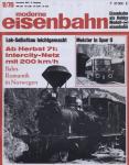 moderne eisenbahn. hier: Heft 11/1970 November (8. Jahrgang): Ab Herbst '71: Intercity-Netz mit 200 km/h. Bahnromantik in Norwegen
