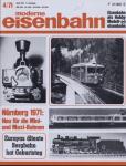 moderne eisenbahn. hier: Heft 4/1971 April (9. Jahrgang): Europas älteste Bergbahn hat Geburtstag