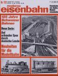 moderne eisenbahn. hier: Heft 9/1972 September (10. Jahrgang): 125 Jahre schweizer Bahnen. Neue serie: Auf schmaler Spur durch deutsche Lande