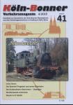 Köln-Bonner Verkehrsmagazin Heft 41 (4/2015): 'Nümbrecht'