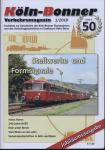Köln-Bonner Verkehrsmagazin Heft 50 (1/2018): Stellwerke und Formsignale
