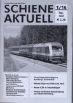 Schiene aktuell. Mitteilungsblatt der Vereine Dampfbahn Fränkische Schweiz e.V.: Jahrgang 2016/4 Hefte (= kompl. Jahrgang)