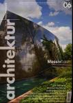 architektur. fachmagazin. Wissen, Bildung, Information für die Bauwirtschaft Heft 06/2016 (September/Oktober 2016): Massivbau
