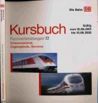 Deutsche Bahn: Kursbuch. Fernverbindungen Teilband A. Ortsverzeichnis, Zugangebote, Services. Gültig vom 10.06.2001 bis 15.06.2002