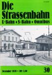 Die Strassenbahn (U-Bahn - S-Bahn - Omnibus) Heft 25/1979 (Februar 1979)