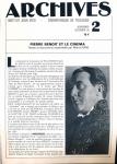 ARCHIVES - Institut Jean Vigo - Cinémathèque de Toulouse Nr. 2 Novembre/Decembre: Pierre Benoit et le Cinéma (Marcel Oms)