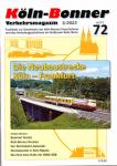 Köln-Bonner Verkehrsmagazin Heft 72 (3/2023): Die Neubaustrecke Köln-Frankfurt