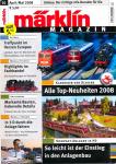 Märklin Magazin Heft 02/2008 (April/Mai 2008): Klassiker der Schiene: Alle Top-Neuheiten 2008 / Kompakt-Anlagen in H0: So leicht ist der Einstieg in den Anlagenbau