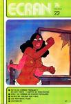ECRAN no. 22 (Février '74): Ou va le cinéma français?. Chili: Le cinéma de l'unité populaire. Notes de voyage aux U.S.A..Les nouveaux films. L'actualité