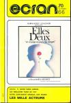 Ecran no. 66 (Fevrier '78): U.R.S.S.. * Notre index annuel. Les meilleurs films de 1977. Notre supplement mensuel sur fiches: Les Mille Acteurs