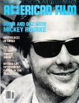American Film. Magazine of the Film and Television Arts, November 1987: Cover story: Down and out with Mickey Rourke