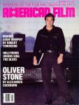 American Film. Magazine of the Film and Television Arts, December 1987: Cover story: Oliver Stone by Alexander Cockburne