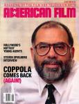 American Film. Magazine of the Film and Television Arts, June 1988: Cover story: Coppola comes back (again!)